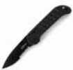 Timberline Knives - Part Serrated Assisted Opening VallotTOn Kickstart Linerlock Knife: Model Tm-1141. 4 5/8" Closed linerlock. Black Finish AUS-8 Stainless Partially Serrated Blade With Dual Thumb st...
